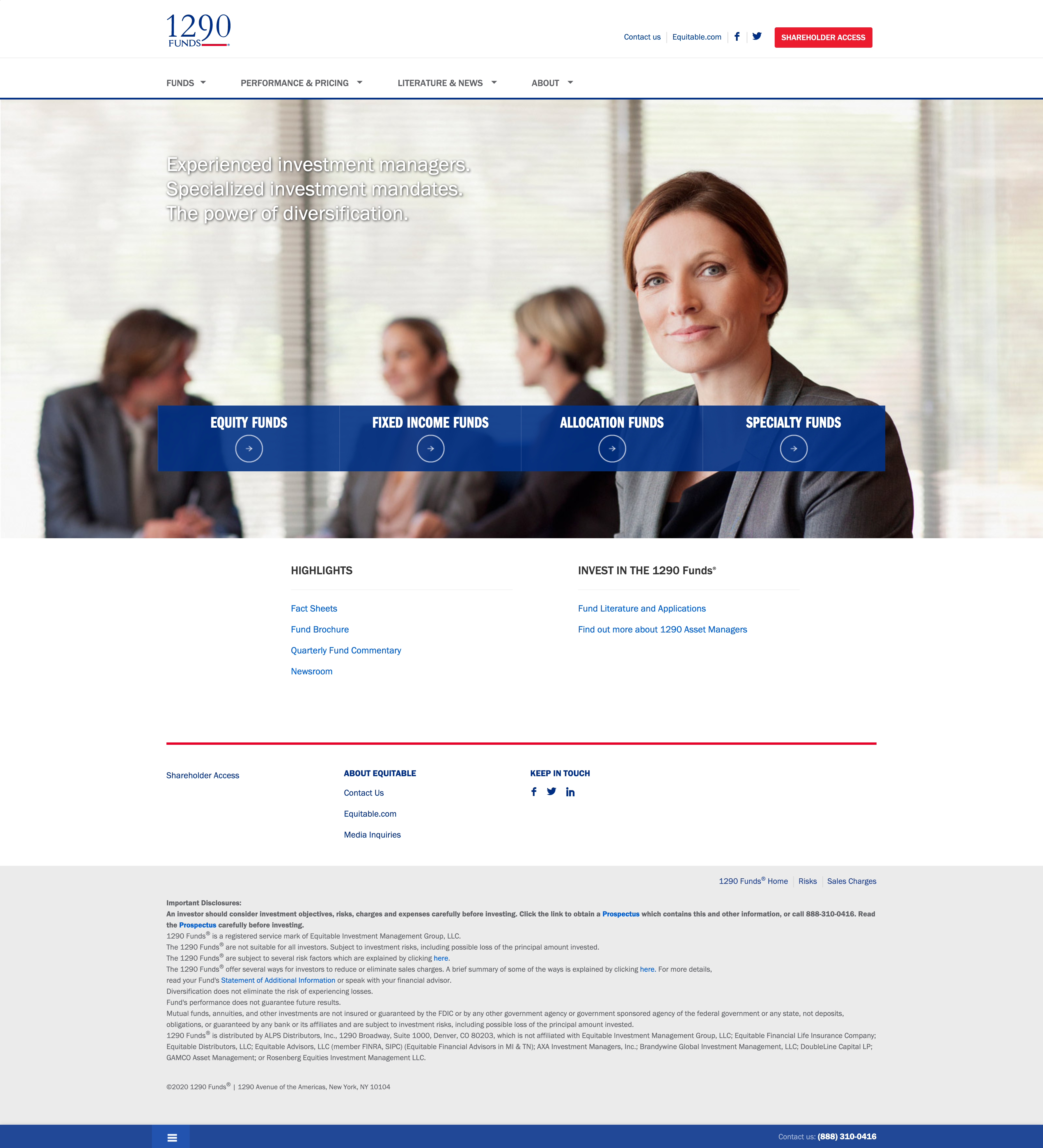 1290 Funds Platform